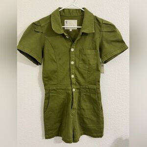 The kit pilcro utility romper NEW